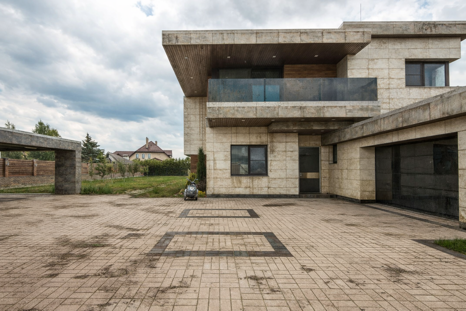 Before — house wash